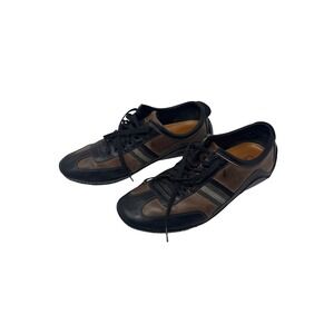 Cole Haan Mens Leather Driving Sneakers Black Brown C07883 Shoes Size 10.5 M